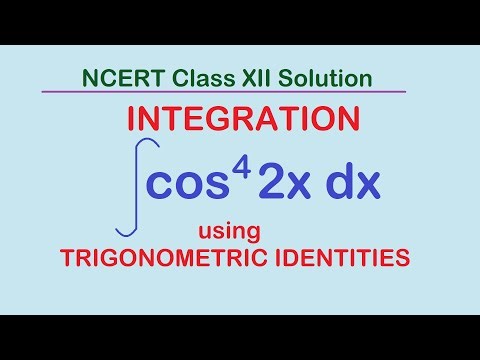 Ex: 7.3 Q.11 #NCERT Class XII Sol. | Integration Using Trigonometric Identities | #cbseclass12math