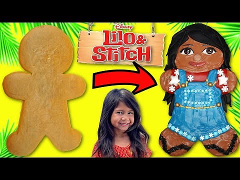 Lilo and Stitch Disney Movie LILO Gingerbread Man Cookie Decoration DIY