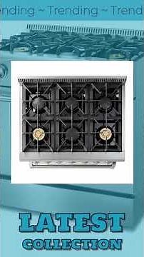 Thor Kitchen 36 in. Professional Natural Gas Range in Stainless Steel HRG3618U