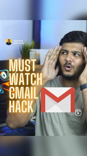 Tejas Patil | Tech & AI on Instagram: "How many emails you have in total! I got 12764 emails! . Gmail ko clear karo! Sab important emails nazar ayenge 😂 . . . #gmail #email #google #googletips #googletricks #tips #tricks #tipsandtricks #hacks #lifehacks #elementec #tejaspatil"