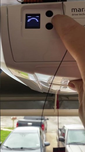 Set Force on a Marantec opener