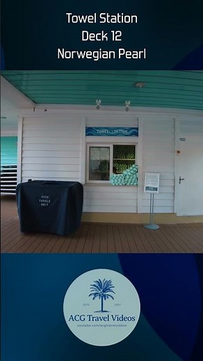 Towel Station - Deck 12 - Norwegian Pearl