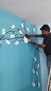 1.4M views · 21K reactions | Wall Texture Painting design #painting #Texture #reels | Vinod Kumar Varma | Facebook