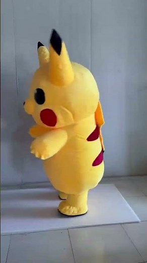 Adult Inflatable Pikachu Costume for Comic Character Entertainments