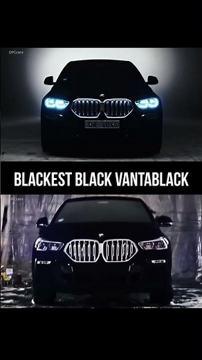 BMW X6 Painted In Blackest Black Vantablack
