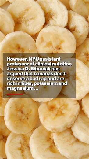 64K views · 160 reactions | A California gastroenterologist is revealing three surprising reasons why bananas should be cut from your fruit smoothie recipes. | New York Post | Facebook