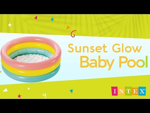 INTEX® Sunset Glow Baby Pool