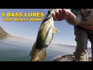 9 Best Bass Lures That Work For Summer | Bass Fishing
