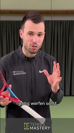 Der #1 wichtigste Tipp beim Tennis | Schläger richtig werfen | Tennis Mastery