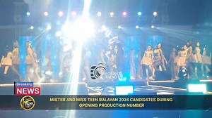 MR AND MS TEEN BALAYAN 2024 CORONATION NIGHT OPENING PRODUCTION NUMBER | Pageant Trend