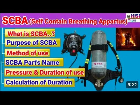 SCBA Training |How to Test and Use SCBA |H2S Level 3 Training🚒🔥🧑‍🚒