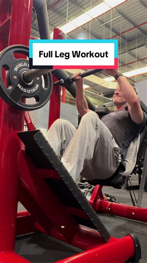 Comprehensive Full Leg Workout Routine