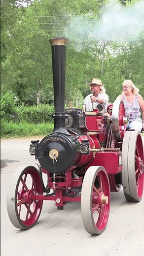 9 Inch Tasker A2 Steam Tractor