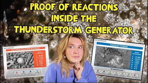 Thunderstorm Generator: Experimental Evidence of Elemental Transmutation
