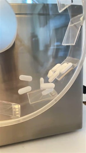 Abrasion testing of tablets / Pharma Quality Control