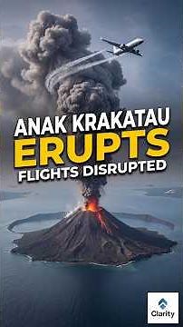 Anak Krakatau Erupts Again : #upsccurrentaffairs