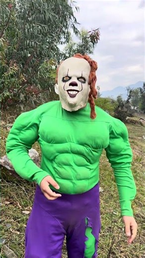 Hulk ghost prank on Spiderman, Deadpool and Iron man is going wrong #shorts