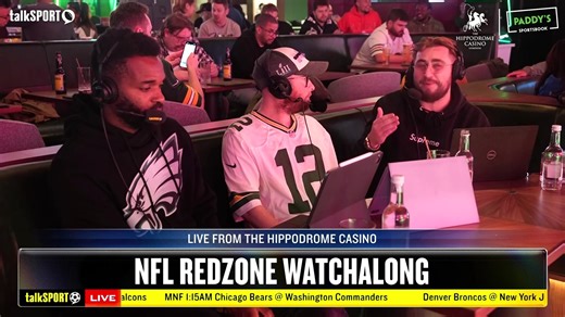 Are UK fans getting the NFL games they deserve? 📺 Watch NFL RedZone, live from The Hippodrome Casino, on the talkSPORT YouTube channel NOW! Visit Paddy’s Sportsbook for live sport, betting, food and drink. Visit www.hippodromecasino.com/paddys-sportsbook/ for more information. 18 | GambleAware.org | DrinkAware.co.uk #ad | talkSPORT
