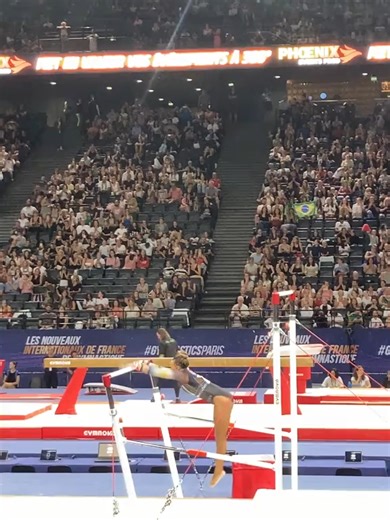 Rebeca Andrade's Stunning 14,550 on Uneven Bars