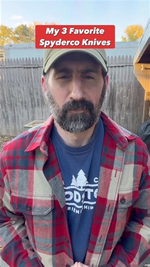 My 3 Favorite Spyderco Knives