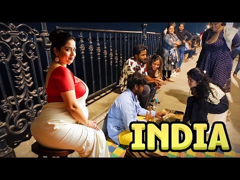 🇮🇳 India After Dark: What Really Happens at Night? (4K Walk) 🌙✨