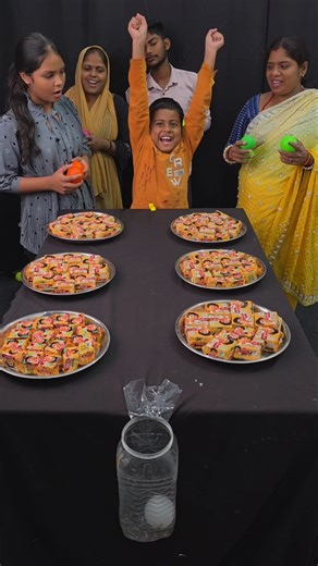 Best Family the Roll Ball & Eat parle G Challenge 2