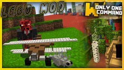 LEGO MOD with only one command block - Build with tiny blocks in vanilla Minecraft! Minecraft Map