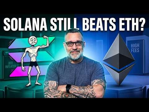 Solana's Validators Are Disappearing, Bots Are Inflating Everything — And It Still Beats Ethereum