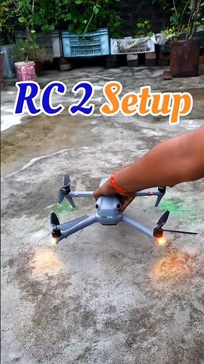 DJI RC-2 Setup ✨ | DJI Air 3s Cinematic Drone Footage 🚁 | Flying Tutorial #shorts #drone #shortsfeed