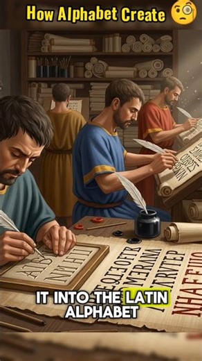 How Alphabet Make. #AlphabetHistory#HowAlphabetMade