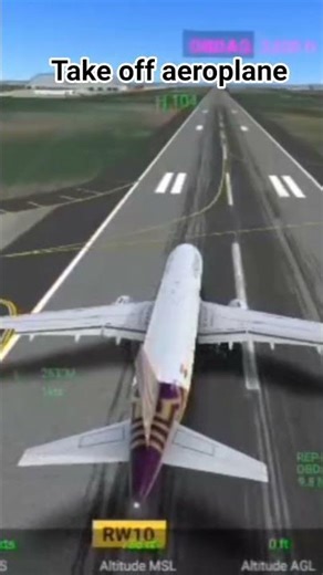 Take off aeroplane in RFS #shorts #viral #ytshorts