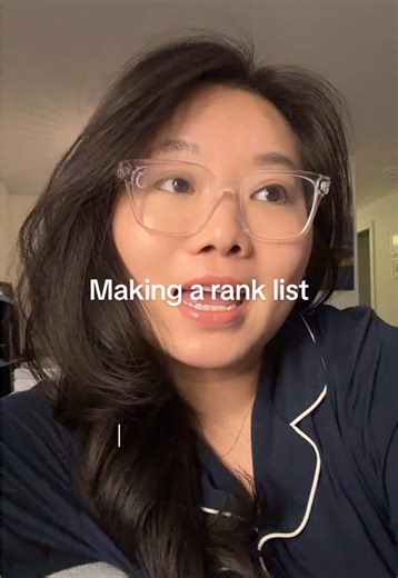 Making a Rank List for Med School Success