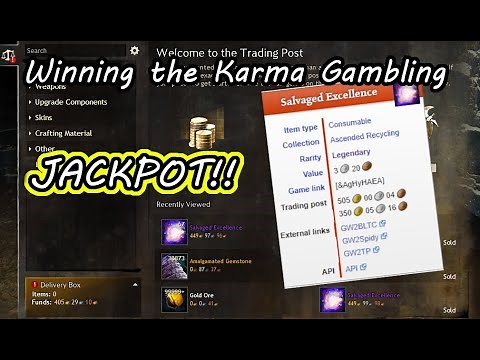 Winning the Karma Gambling JACKPOT! - mini guide