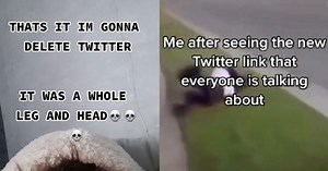 Twitter Users Are About to Delete the Whole App After Watching the Horrifying NSFW "Leg and Head Video"