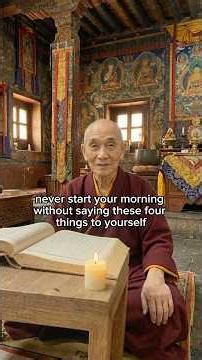 Never start your morning without saying these 4 things to yourself, my friend.