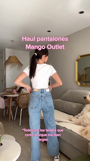 Try on haul pantalones Mango Outlet 💘 #mango #mangoutlet #mangooutlet #tryonhaul #jeanshaul