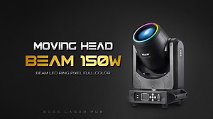 ไฟมูฟวิ่งบีมรุ่นใหม่ LED-Pixel Moving Beam 150W LED-Ring Pixel ไฟบีมแอลอีดีแสงสด 7 สีรวมสี-แยกสีได้ มีลาย Gobo สามารถแตกลาย Gobo ได้ ลูกเล่นใหม่กับไฟ LED Ring Pixel RGB !! ราคาเพียง 8,900 บาทเท่านั้น !! . ▪ ปรับเล่น ออโต้ได้ เล่นง่าย ▪ ปรับเล่นตามจังหวะเพลงได้ ▪ รองรับระบบ DMX ต่อเข้าบอร์ดคอนโทรลได้ . ✔️ ประสบการณ์ด้านไฟ จอ เครื่องเสียง มากกว่า 10 ปี ✔️ สินค้ามีรับประกันทุกตัว ✔️ มีช่างอิเล็กทรอนิกส์ประจำร้าน ดูแลตั้งแต่ติดตั้งถึงเซอร์วิส ✔️ มีหน้าร้านจริง เชื่อถือได้ ✔️ อะไหล่พร้อมเปลี่ยนทุกชิ้