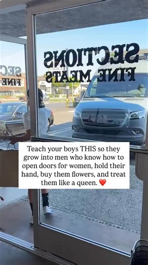 Here’s how! ⬇️ We live in a world where boys are being pulled in every direction… screens, comparison, pressure to succeed, and often a version of masculinity that strips away empathy and heart. But the truth is this: our sons will grow into the kind of men we model and teach them to be. Don’t just teach them how to make money, chase wins, or look tough. Teach them how to respect. Teach them how to honor. Teach them how to see the people they love. Teach them how to: 1️⃣ Open doors for women, no