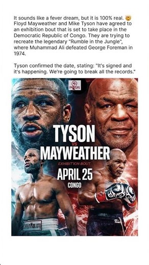 Mike Tyson vs. Floyd Mayweather