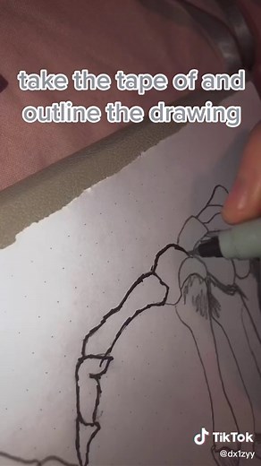 Drawing Skeleton Hands Tutorial for Artists