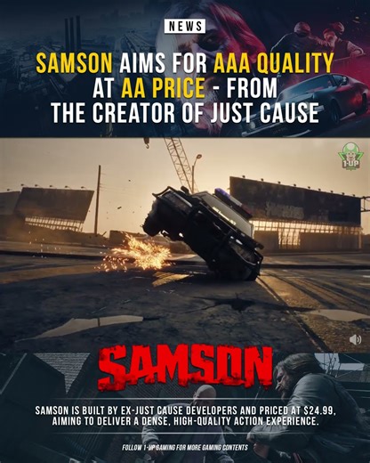 Samson Promises AAA Punch at a AA Price — From the Creator of Just Cause