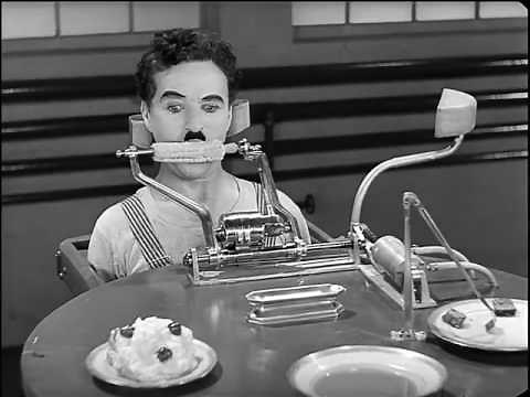 Charlie Chaplin Eating Machine 720p Blue Ray
