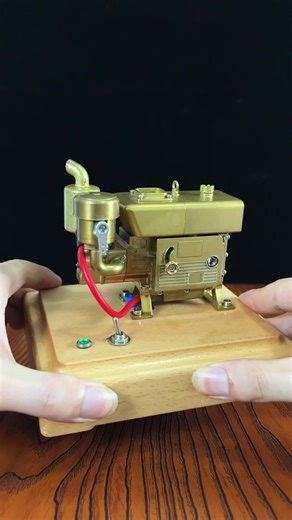 Handmade Brass Miniature Engine Model Kit - Douglas Skyraider