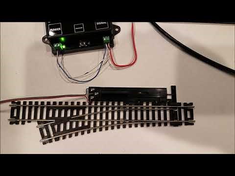 Atlas Snap Switch - Any Scale - Turnout Setup For All DCC Systems - Digikeijs DR4018