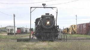 Canadian Pacific 2816 on the seldom used Glenwood turntable. | Dynamo Productions