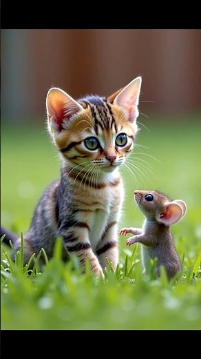 Gatito y su amigo creo que están perdidos, #subscribe #gatos #gatitos #viral #shortsfeed