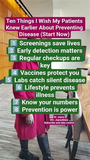 Prevent Disease Before It Starts (Most People Miss This) #prevention #DrJoyceAkwe
