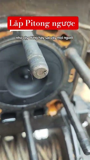 D30 with reverse piston installation #engine