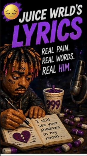 Juice WRLD's Lyrics #hiphopartist #juicewrld #hiphophistory