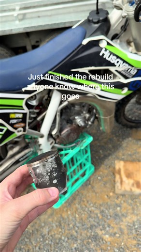Completing the Husqvarna Dirt Bike Rebuild